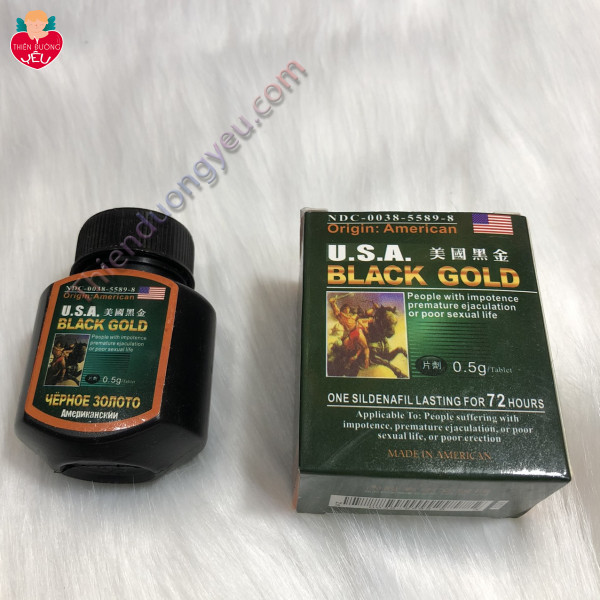 Thuốc Cường Dương Black Gold USA
